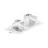 Philips LED Spot Greenspace Accent Gridlight Aluminium White 60W 3800lm 24D - 827 Extra Warm White | 154mm - IP20