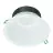 Philips LED Downlight Coreline DN142B Aluminium White 9.8W 1200lm 60D - 840 Cool White | Cutout 155mm - IP54 - White Reflector